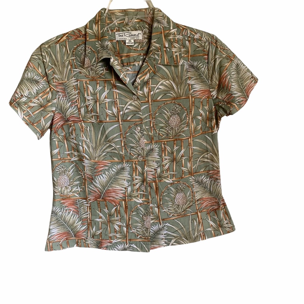 Tori Richard shirt size med-